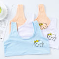Kitty  Junior High school Students Bras Soft Cotton Teenage Girls Sling Breathable Children Girls Bra. 