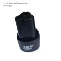 1pc 12V Li-on Battery Rechargeable Battery for Cordless Hand Drill Screwdriver Drill. 