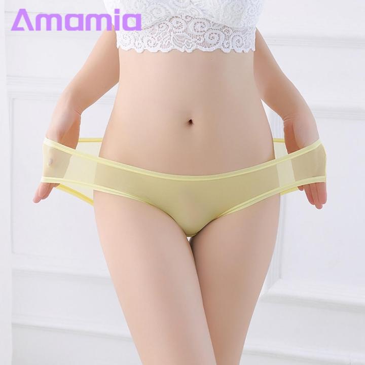 Breathable%20Mesh%20Briefs%20Mesh%20Briefs%20Solid%20Color%20Ultra-thin%20Low-rise%20Panties%20Breathable%20Underpants%20Women%20Mesh%20Panties%20-%20Image%206