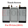 For Huawei P Smart P8 P9 P20 Lite 2015 2017 2018 Outer Screen Digitizer Sensor Touch Panel LCD Display Front Glass Repair Parts. 