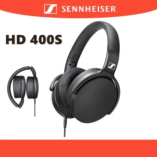 Sennheiser%20HD%20400S%20-%20Over-Ear%20Headphone%20with%20Smart%20Remote,%20Black%20-%20Image%204