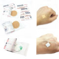 50pcs/set Transparent Non-transparent Band Aid Round Wound Dressing Patch First Aid Sticking Plaster Circle Adhesive Bandages. 