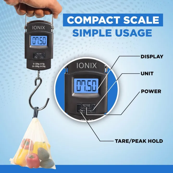 Electronic%20Portable%20Fishing%20Hook%20Type%20Digital%20LED%20Screen%20Luggage%20Weighing%20Scale,%2050%20kg/110%20Lb%20-%20Image%204