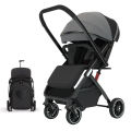 Cabin Type Foldable Baby Stroller Lightweight, compact Airplane Travel Sroller. 