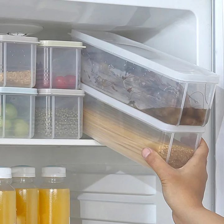 Fresh%20Box%20Noodle%20Plastic%20Food%20Preservation%20Sealed%20Box%20Rectangle%20Fruit%20Container%20Refrigerator%20Storage%20Kitchen%20Supply%20Home%20Tool%20-%20Image%205