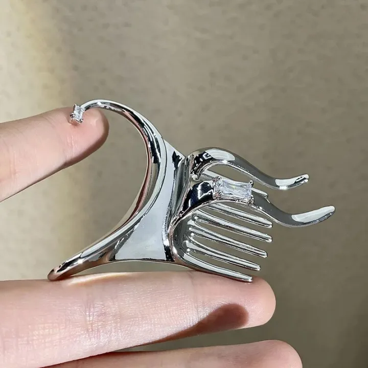 %E3%80%90HOT%E3%80%91%20Trendy%20Hair%20Hold%20Ear%20Cuff%20Fairy%20Zircon%20Hoop%20Earrings%20Korean%20Sliver%20Elf%20Ears%20Clips%20For%20Women%20Single%20Side%20Y2k%20Punk%20Party%20Jewelry%20-%20Image%204