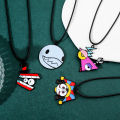The Amazing Digital Circus Necklace Anime TADC Pomni Jax Caine Ragatha Pendant Necklace For Women Men Cosplay Jewelry Gift. 