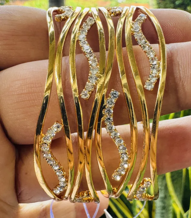 Hight%20Quality%20Fashion%20Gold%20Plated%20bangal%20ESH%20Lover%20waves%20shape%20bangel%20Stylish%20two%20Bangle%20With%20Stone%20For%20Women%20gift%20items%20for%20girls%20-%20Image%207