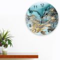 wall clock Marble Texture Ink Line Wall Clocks Living Room Decoration Clock Wall Art Silent Round Wall Watch for Home Decor. 