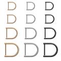 DIY Belt Handle Bag Strap Connector Shoulder Webbing Buckle Detachable Bag Loop D Ring Buckle Clasp Screw Rings Buckle. 