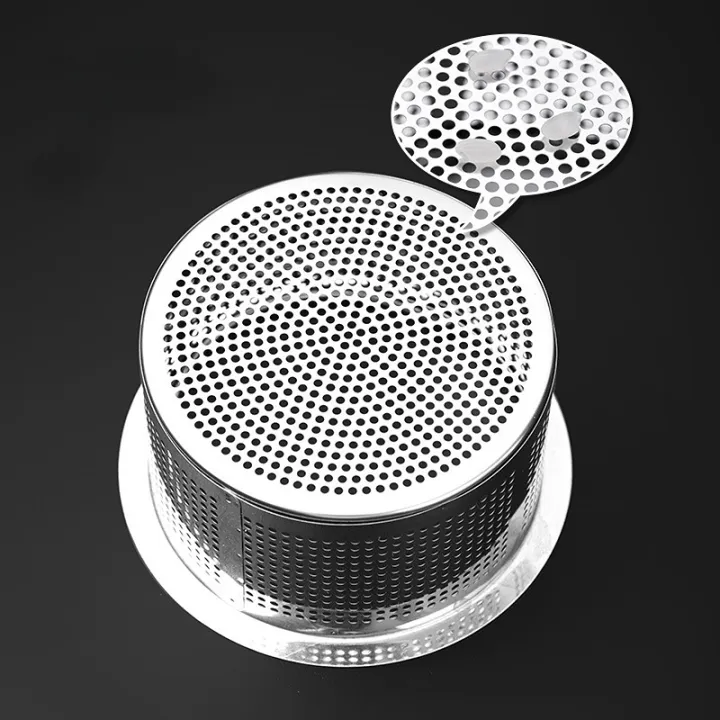Kitchen%20and%20Bathroom%20Sink%20Strainer%20Stainless%20Steel%20Sink%20Drains%20Strainer%20Sink%20Basket%20Strainer%20Replacement%20for%20Standard%20Drains%20%20Drain%20Out%20Water%20for%20Food%20Residue%20-%20Image%208