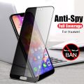 Full Privacy Tempered Glass For Huawei P20 P40 P30 Lite P Smart 2019 Honor 10 Lite 20Pro 20i 10i Anti Spy Screen Protector Glass. 