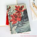Chinese Retro Personal Diary Notebook Antique Tassels Blank Kraft Jounals Sketchbook Notebooks Notepad Student Stationery. 