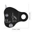Climbing Rope Grab Aluminum Alloy Self Locking 8-13mm Climbing Rope Grab Stop. 