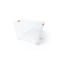 65L phoenix storage box food storage transparent stackable lock. 
