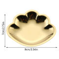 Stainless Steel Bedroom INS Han Feng Household Storage Tray Jewelry Tray Storage Metal Pallet. 
