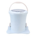 Manual Dewatering Machine Hand Pull Rope Electric Free 2500RPM Clothes Dehydrato. 