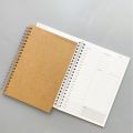 Creative Notebooks Agendas Diary Weekly Monthly Planner For Students Spiral Organizer Book Kraft Schedule Paper Office Supplies. 