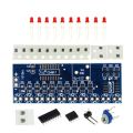 NE555+CD4017 Running LED Flow LED Light Electronic Production Suite DIY Kit. 