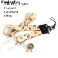 CasingLee For OPPO F15 case Navigation Magnetic Ring Holder Luxury Diamond clock Mirror Back Cover OPPO F15 Phone cases cover Luxury with Lanyard For girls and Boys. 