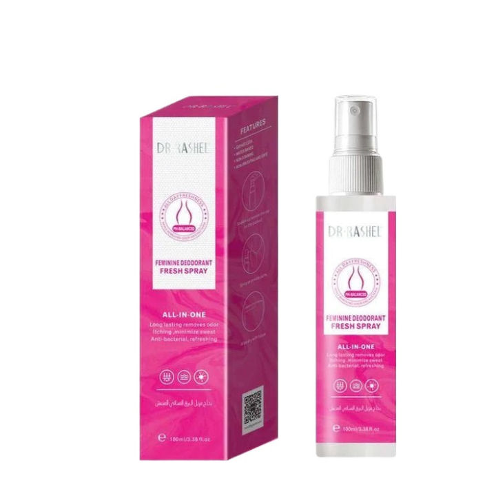 Dr Rashel PH-Balanced Feminine Deodorant Fresh Spray All-In-One 100ml