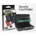Security Credit Card Wallet Durable Aluminum Construction (scw) 2. 