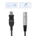 Profession Condenser Microphone Xlr Cable Male To Female 3.5mm 6.35mm Usb Microphone Extension Cable Xlr Audio Cables For Bm 800. 