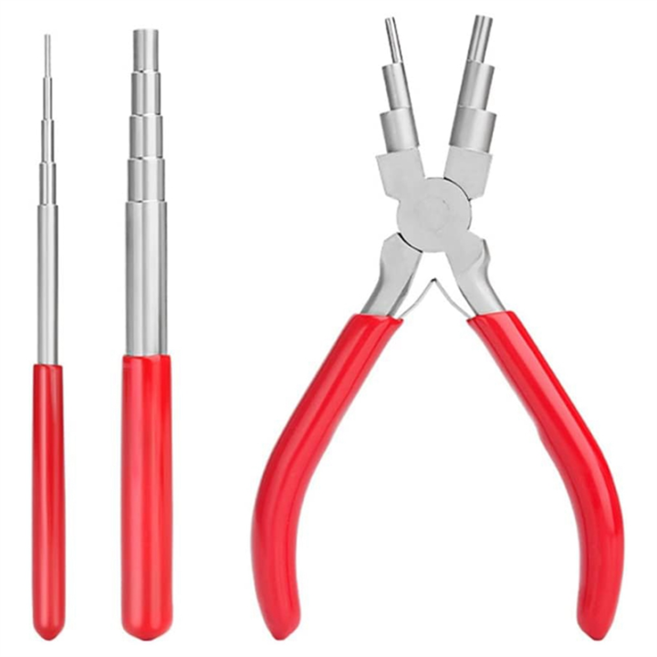 (GGBR) Wire Looping Tool Wire Looping Mandrel and 6 in 1 Bail Making ...