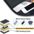 signal shielding bag Reliable Secure Stylish   bag Waterproof Portable Car key signal shielding bag for Travelers Business professionals Privacy protection Anti- Signal interference prevention. 