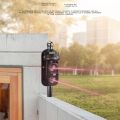 Beam sensor Wireless Wired Dual Beam Photoelectric Infrared Sensor Barrier Detector 100M Alarm Tamper Alarm Output for Park Gate Burglar Alarm System. 