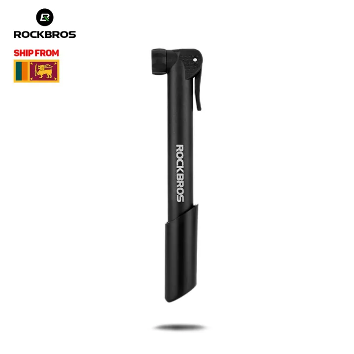RockBros Portable Bike Air Pump Lightweight 80PSI Schrader Presta Valve Bicycle Hand Pump