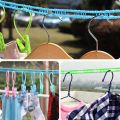 3/5/8/10M Non-Slip Windproof Clotheslines Cloth Drying Stand Outdoor Laundry Rope With Tensioner Portable Travel Clothes Line Airing Rope. 