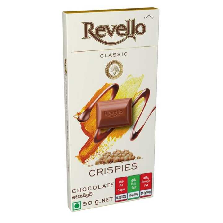 Revello Crispies Chocolate 50G