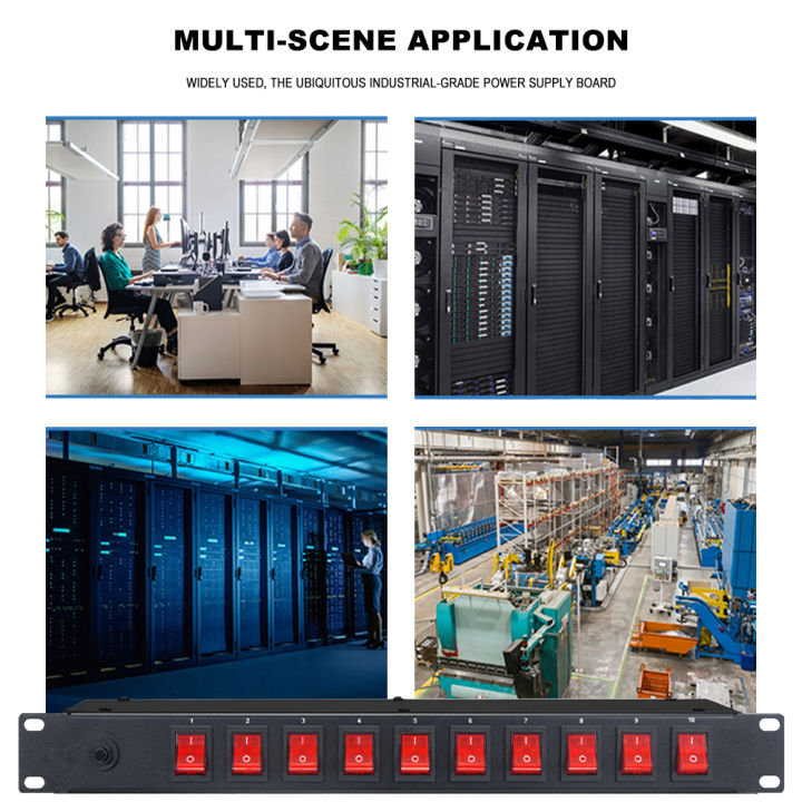 Power%20Strip%20Surge%20Protector,10%20Outlet%201U%20Network-Grade%20Full%20Metal%20PDU%20Power%20Strip%20with%20Rackmount%EF%BC%8C100V-240V/10A%20Designed%20for%20Server%20Rack%20-%20Image%205