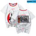 Sharingan akusuki Uzumaki Naruto summer T-shirt tees Kurama oversized cosplay thin Uchiha Sasuke tops men outerwear tops. 