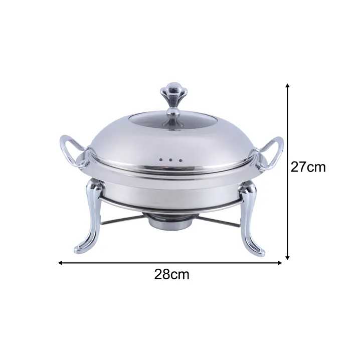 Stainless%20Steel%20Chafing%20Dish%20Buffet%20Set%20Removable%20for%20Baking%20Barbecue%20Hotel%20-%20Image%203