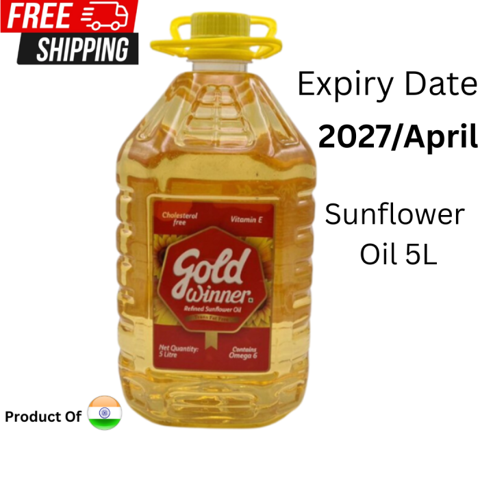 Gold Winner Sunflower Oil 5L
