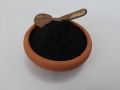 Activated coconut shell charcoal powder. 