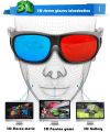 Red Blue Cyan 3D Vision Glasses Anaglyph Glasses for Camera Film. 