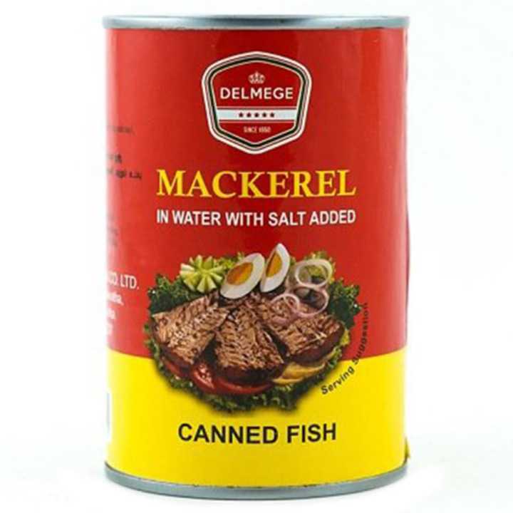 Delmege Canned Fish Mackarel 425G