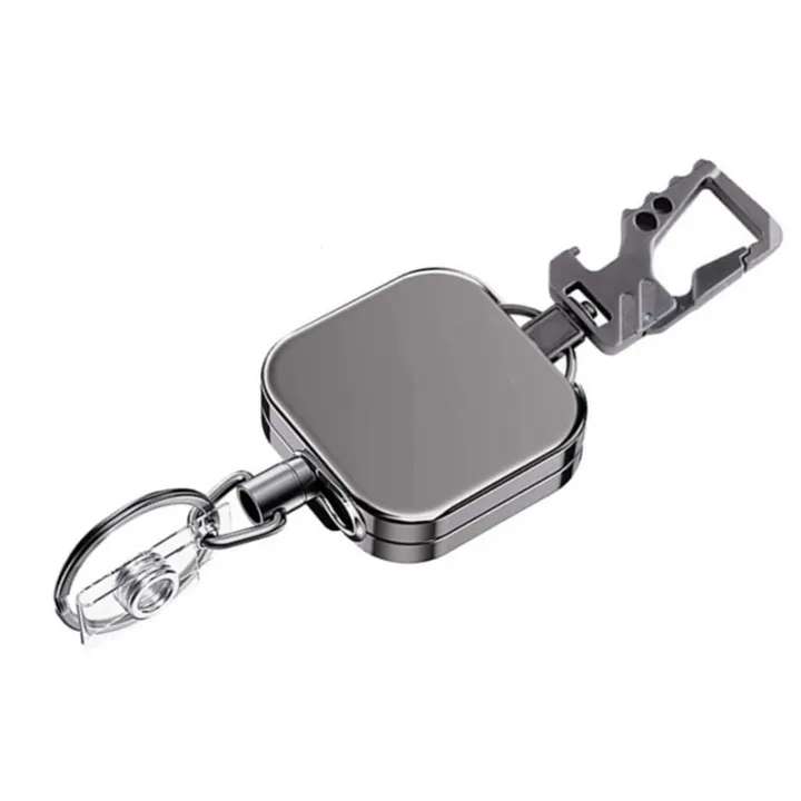 Office lanyard clip keychain name tag holder keyring ID card key ring ...