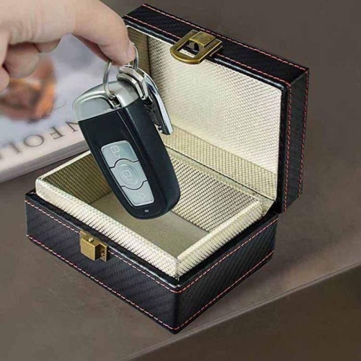 Rfid Box RFID Box Key Fob Protector Faraday Box Anti-Theft Safety Signal Blocker ...