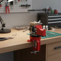 Baby Vice New 60mm Swivel Table Clamp with Non-Slip Base - High-Quality Metal Clamping Tool. 