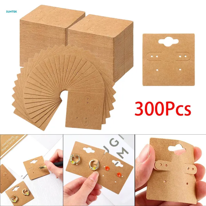 300%20Pieces%20Earring%20Display%20Cards,%20Earring%20Card%20Holder,%20Jewelry%20Supplies,%20with%206%20Holes%20Earring%20Studs%20Cards%20Show%20Boutique%20Display%20Store%20-%20Image%202