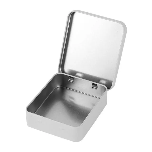 For%20Money%20Candy%20Keys%20Flip%20Box%20Storage%20Kit%20Tin%20Hinged%20Silver%20Small%20Empty%20Plain%20Metal%20Storage%20Bit%20Box%20Case%20Organizer%20-%20Image%204