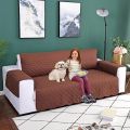 Couch Coat Waterproof Sofa Protector Cover for Living Room Reversible Couch Cover for Dog, Kids and Pet Sofa Slipcover Protector(92inch). 