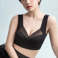 Beautiful back bra seamless bra gathered bra push up girl underwear. 