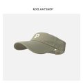 Korean Style Top-Free Breathable Women's Couple Topless Hat All-Matching P Running Hat Peaked Cap Sun-Proof Sports Summer Logo. 