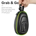 ROCKBROS Bike Bag with Light Double Warning EVA Hard Shell Bike Bag Seat Cycling Tail Rear Pouch Bag Bicycle Saddle. 