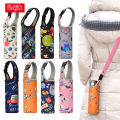 Urijk Portable Water Bottle Case Sleeve Sports Insulation Water Bottle Pouch With Strap Cellphone Holder Bottle Bag. 